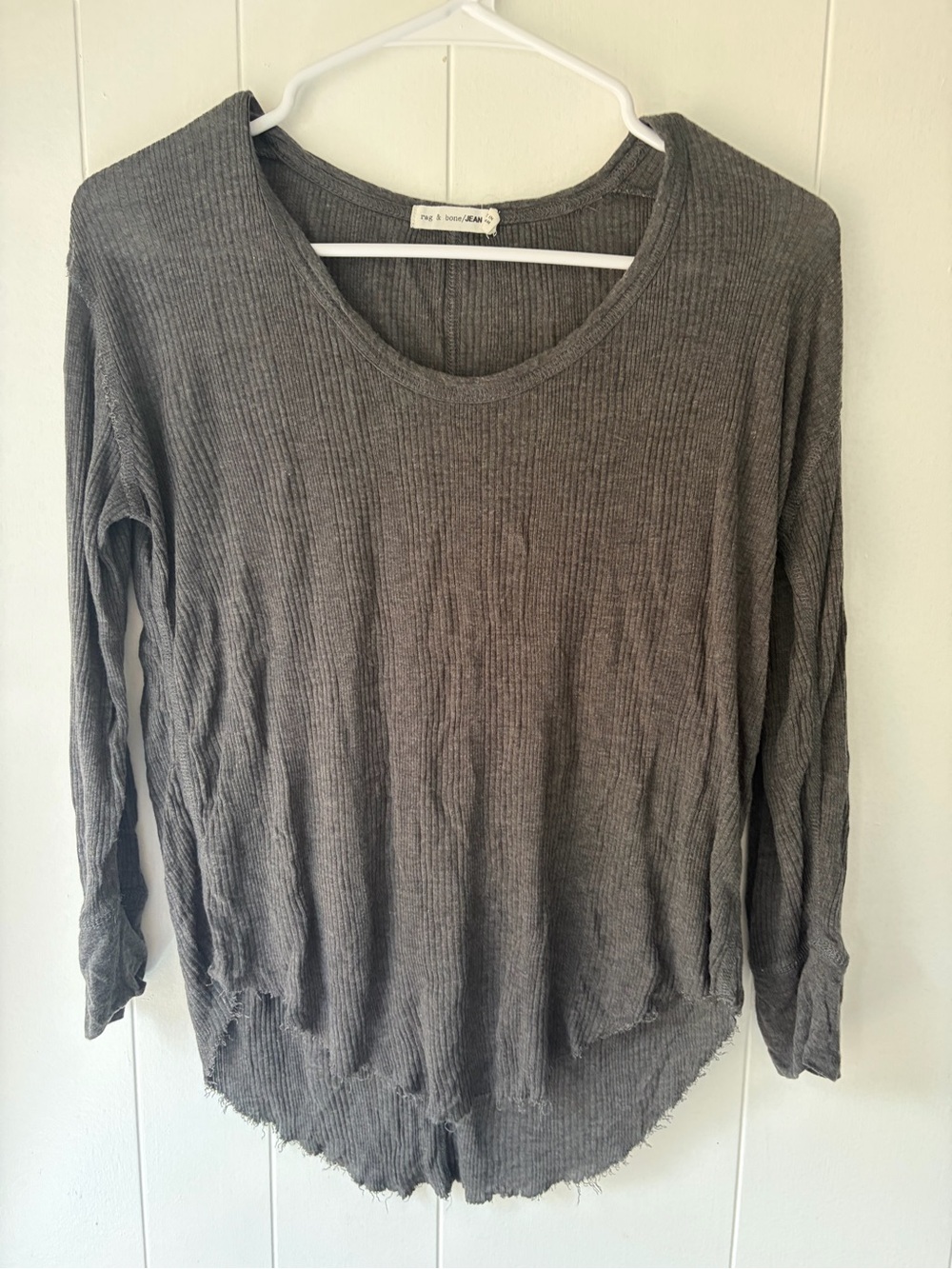 Rah & Bone ribbed top s/p